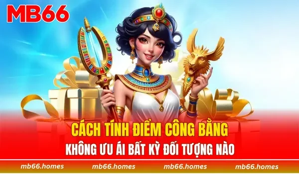 Cách tính điểm công bằng, không ưu ái bất kỳ đối tượng nào