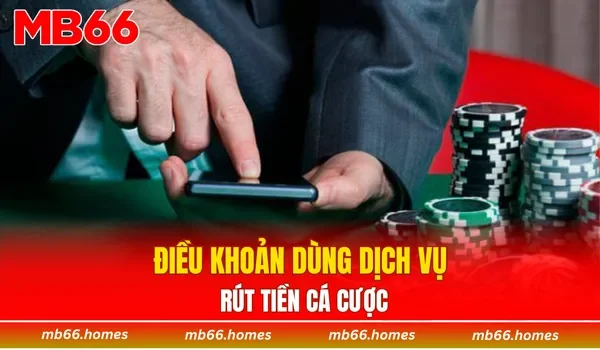 Điều khoản dùng dịch vụ rút tiền cá cược
